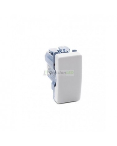 Interruptor unipolar 10AX 250V Medio Elemento Blanco Simon 27101-64