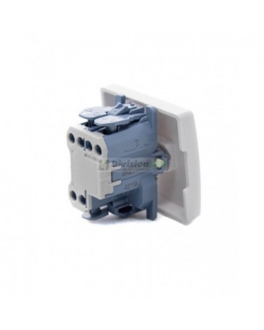 Pulsador grabado campana 10AX 250V Blanco Simon 27150-65