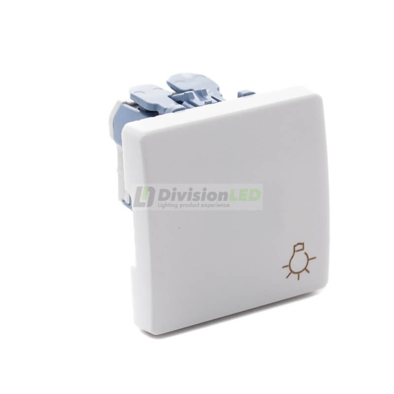 Pulsador grabado luz 10AX 250V Blanco Simon 27151-65