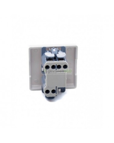Pulsador grabado luz 10AX 250V Blanco Simon 27151-65