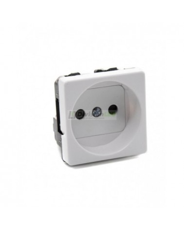 Base enchufe bipolar 16A 250V Blanco Simon 27431-65