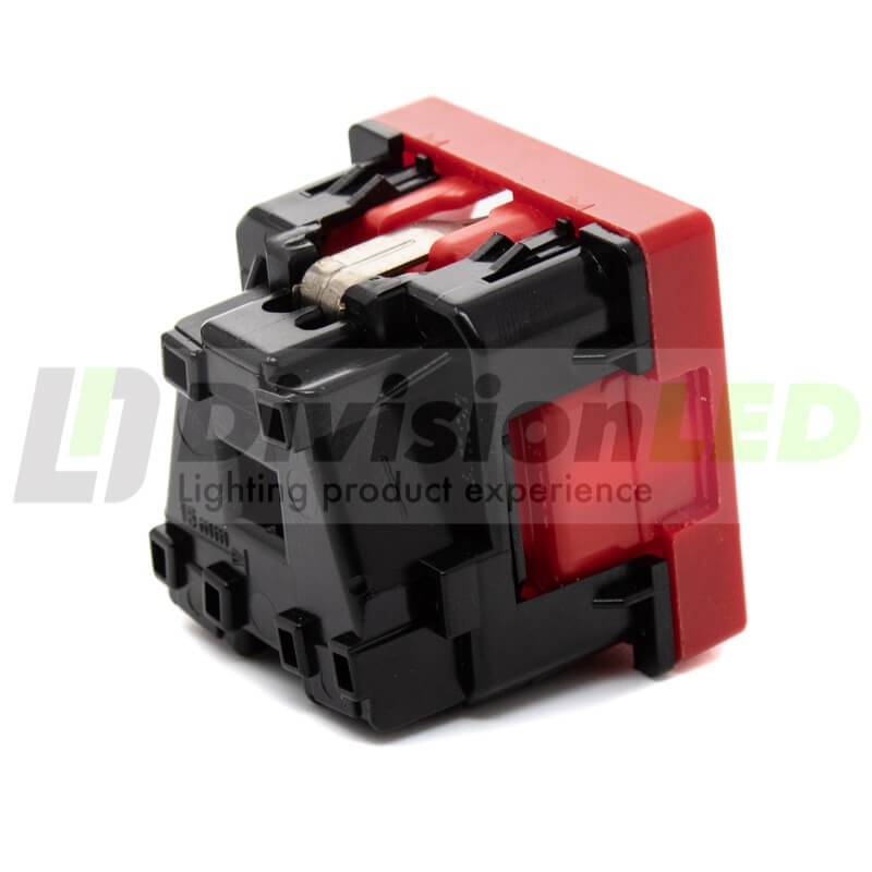 Base enchufe Schuko 16A 250V Rojo Simon 27432-68