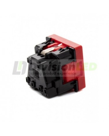 Base enchufe Schuko 16A 250V Rojo Simon 27432-68