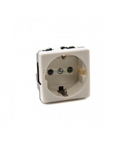 Base enchufe Schuko 16A 250V Marfil Simon 27472-62