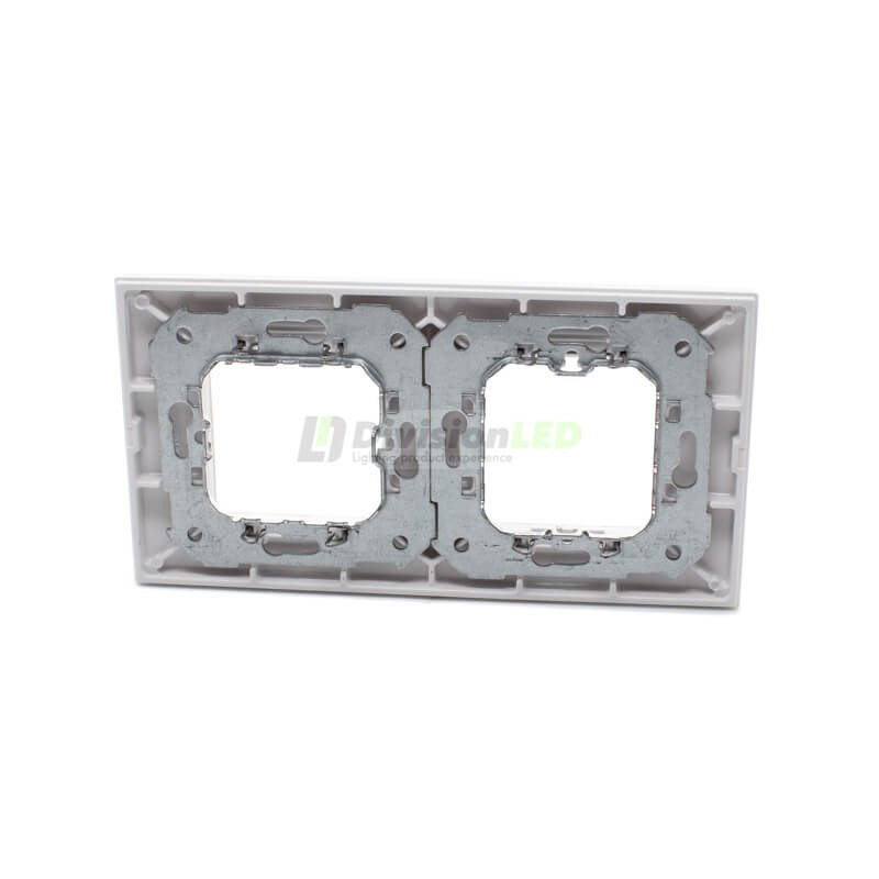 Marco compacto 2 elementos Blanco Simon 2700620-030