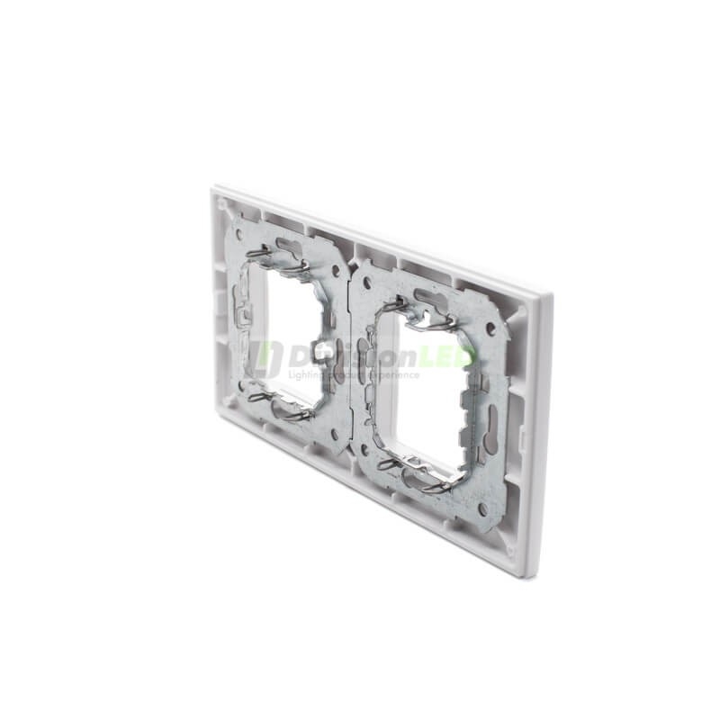 Marco compacto 2 elementos Blanco Simon 2700620-030
