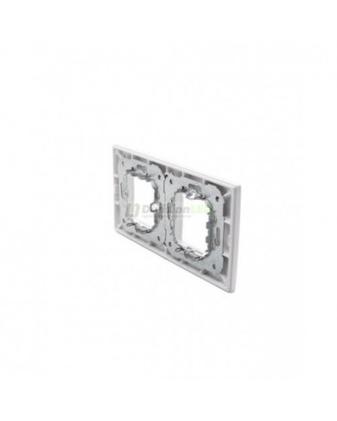 Marco compacto 2 elementos Blanco Simon 2700620-030
