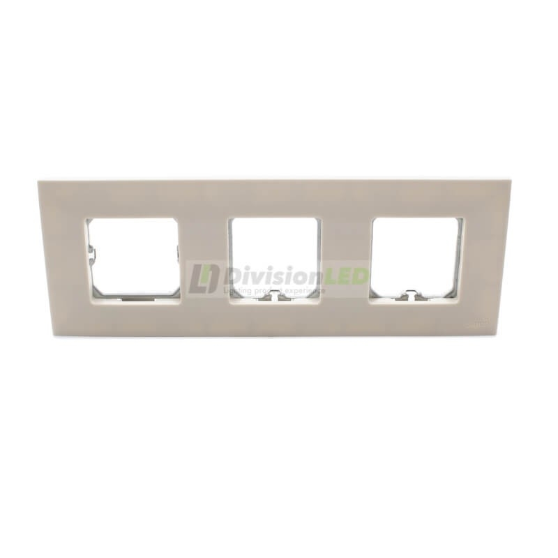 Marco compacto 3 elementos Marfil Simon 2700630-031