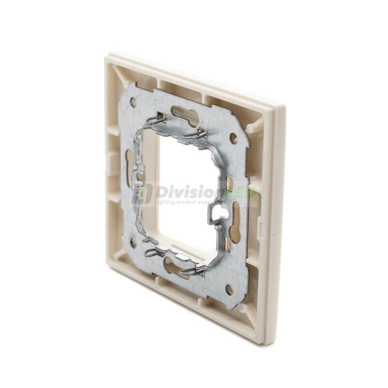 Marco compacto 1 elemento Marfil Simon 2700610-031