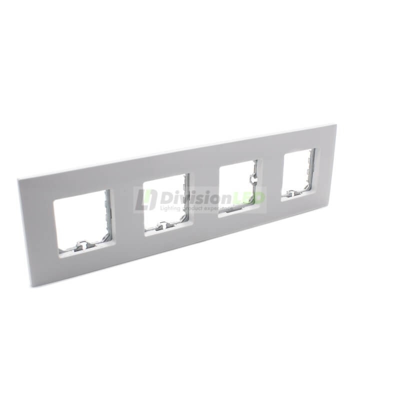 Marco compacto 4 elementos Blanco Simon 2700640-030
