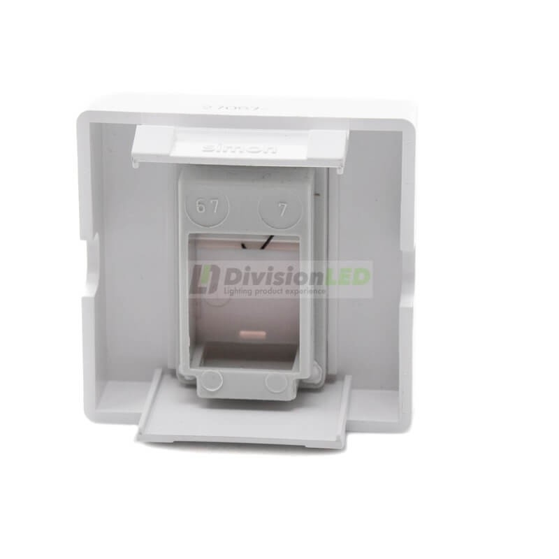 Placa voz y datos RJ45 Blanco Simon 27087-35