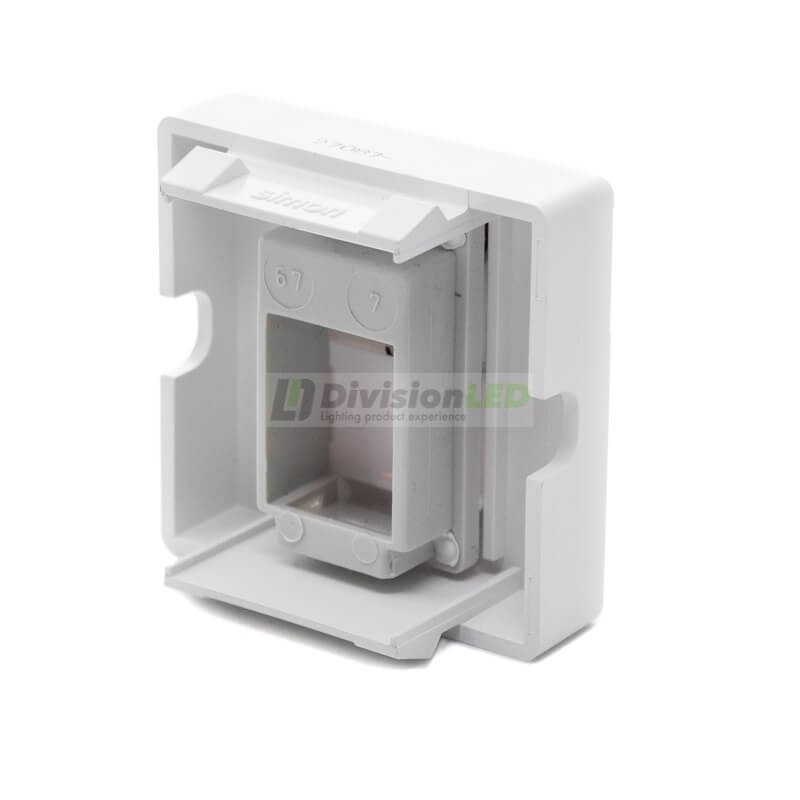 Placa voz y datos RJ45 Blanco Simon 27087-35
