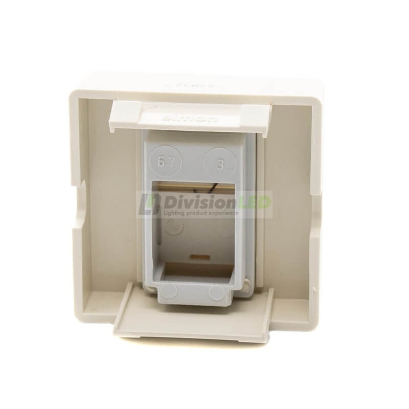 Placa voz y datos RJ45 Marfil Simon 27087-32