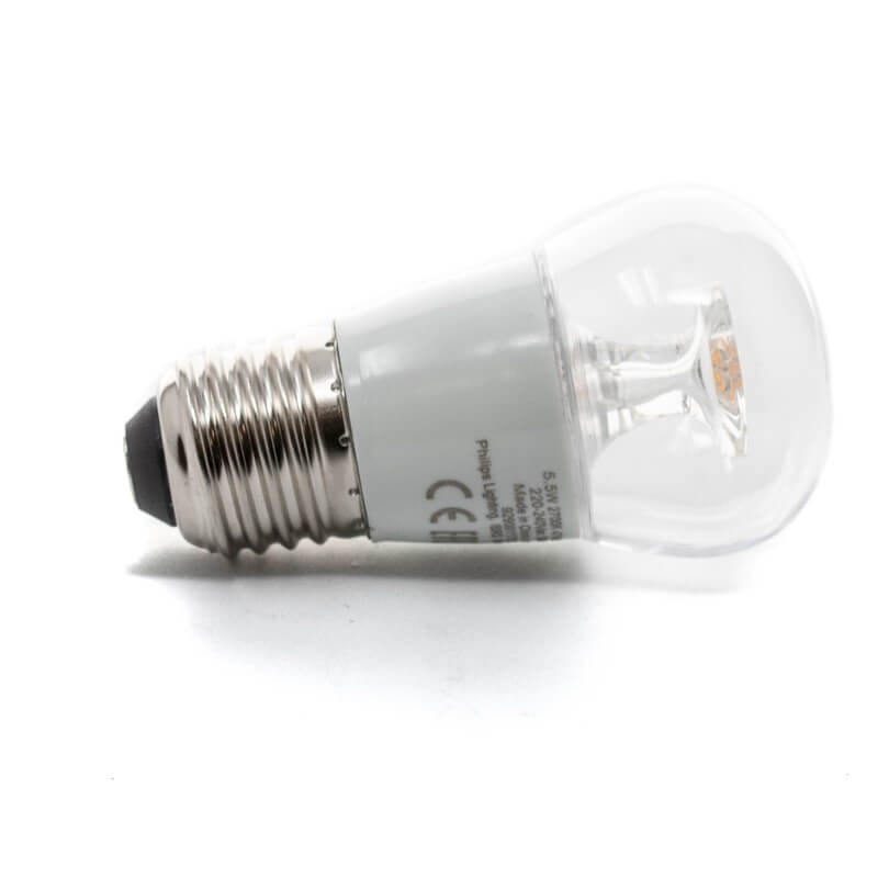 Bombilla Philips Corepro lustre ND 5.5-40W E27 P45 CL - ¡en 360°! - DivisionLED
