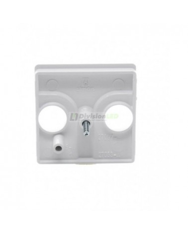 Placa tomas inductivas R-TV+SAT Blanco Simon 27097-34