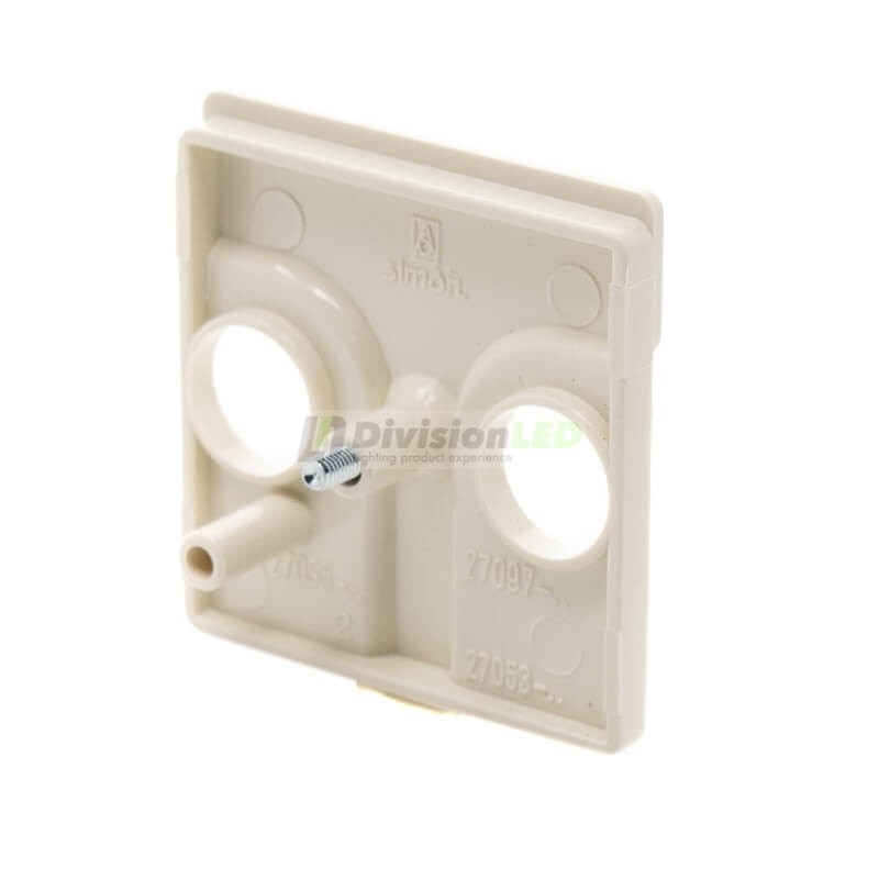 Placa tomas inductivas R-TV+SAT Marfil Simon 27097-31