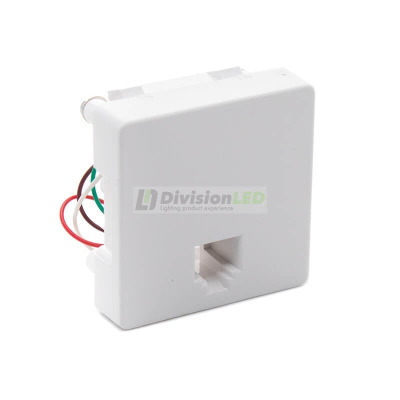 Toma telefónica 4 contactos RJ11 Blanco Simon 27480-35 -¡en 360°!