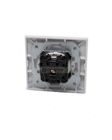 Base enchufe Schuko Monobloc 16A 250V Blanco Simon 2791432-030