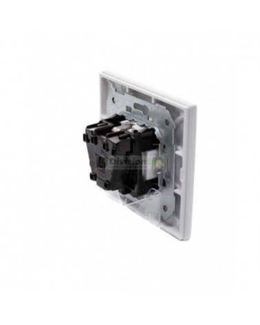 Base enchufe Schuko Monobloc 16A 250V Blanco Simon 2791432-030