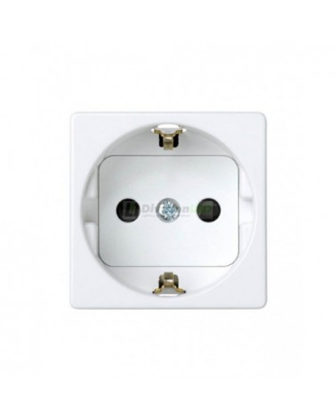 Base enchufe Schuko 16A 250V Blanco Simon 27432-65