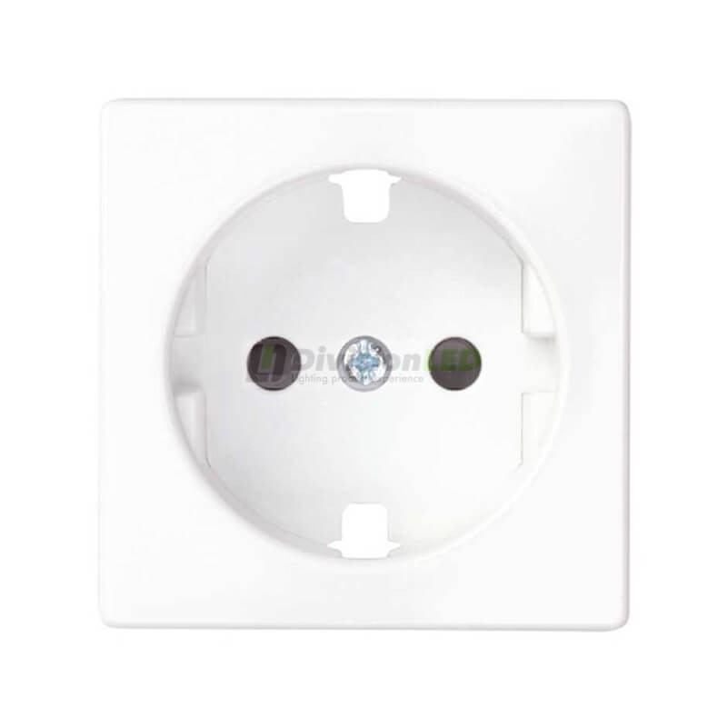 Tapa Base enchufe Schuko Blanco Simon 82041-30