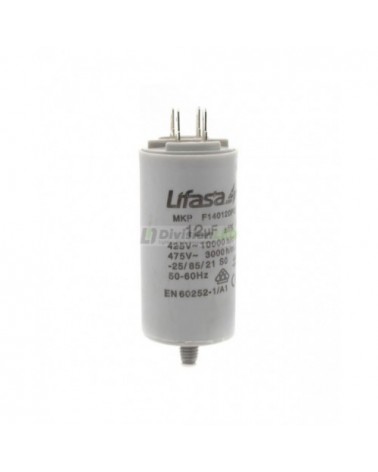 Condensador de Motor 12µf 450V LIFASA F140120PC