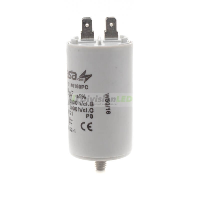 Condensador de Motor 18µf 450V LIFASA F140180PC