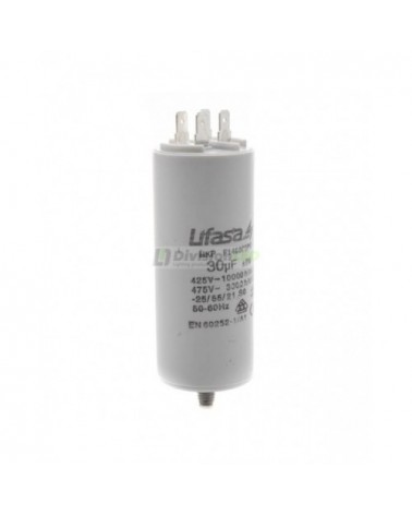 Condensador de Motor 30µf 450V LIFASA F140300PC