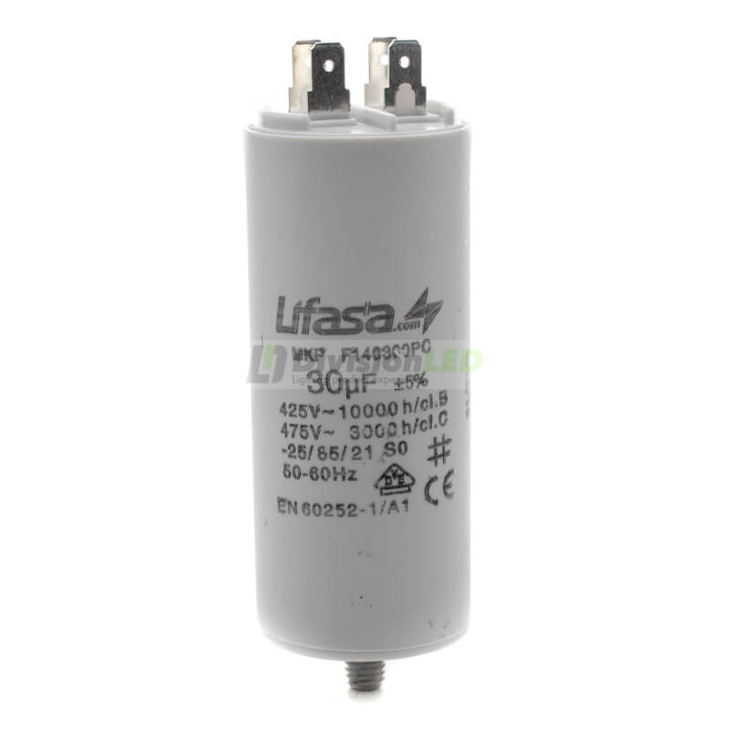 Condensador de Motor 30µf 450V LIFASA F140300PC