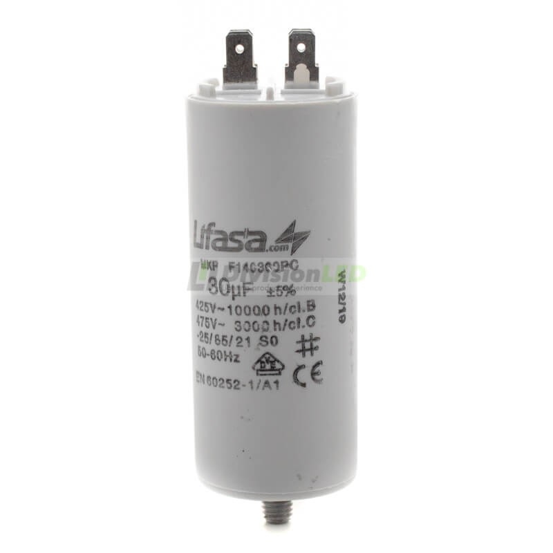 Condensador de Motor 30µf 450V LIFASA F140300PC