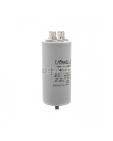 Condensador de Motor 40µf 450V LIFASA F140400PC