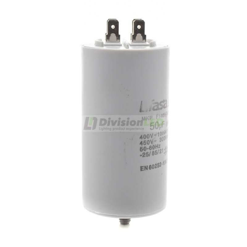 Condensador de Motor 50µf 450V LIFASA F140500PC