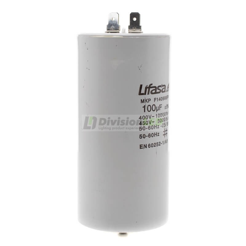 Condensador de Motor 100µf 450V LIFASA F140999PC
