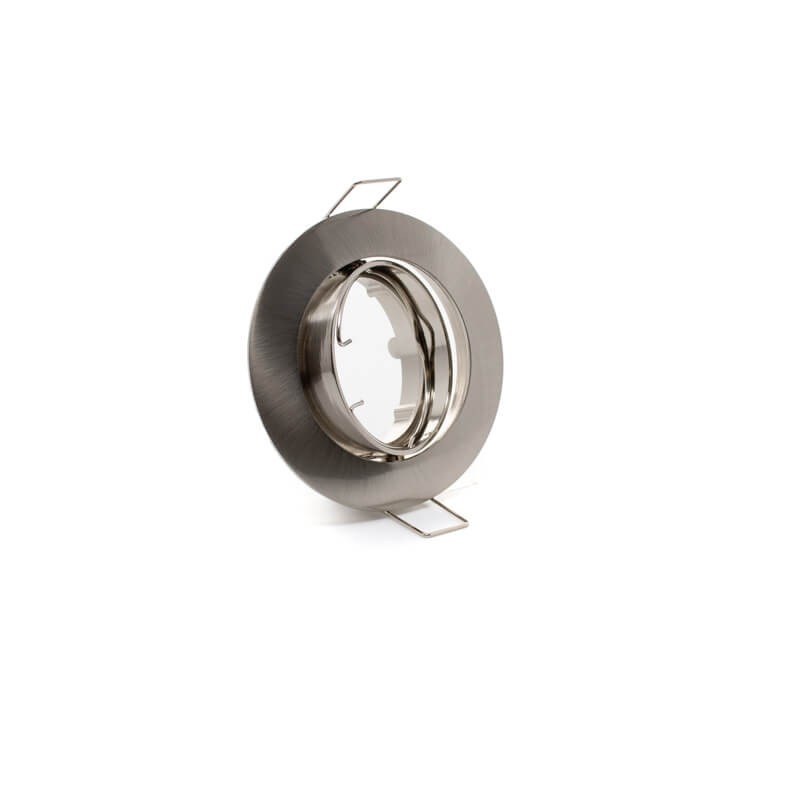 Aro circular basculante níquel - ¡descúbrelo en 360°! - DivisionLED