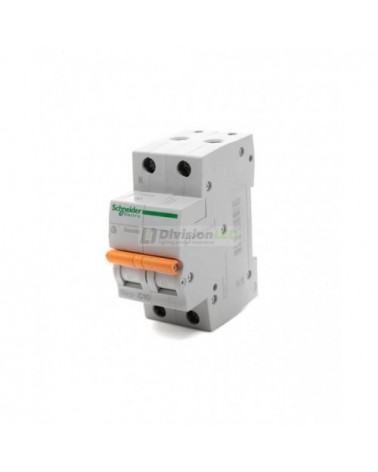 Schneider Domae 12508 Interruptor magnetotérmico 1P+N 10A C 6kA