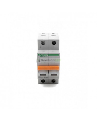 Schneider Domae 12509 Interruptor magnetotérmico 1P+N 16A C 6kA