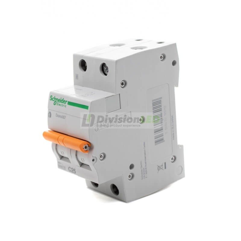 Schneider Domae 12511 Interruptor magnetotérmico 1P+N 25A C 6kA