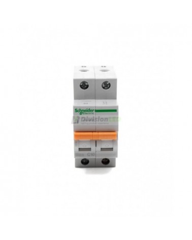 Schneider Domae 12515 Interruptor magnetotérmico 2P 10A C 6kA