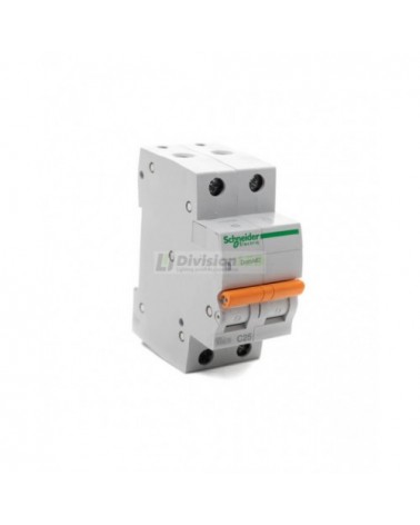 Schneider Domae 12518 Interruptor magnetotérmico 2P 25A C 6kA