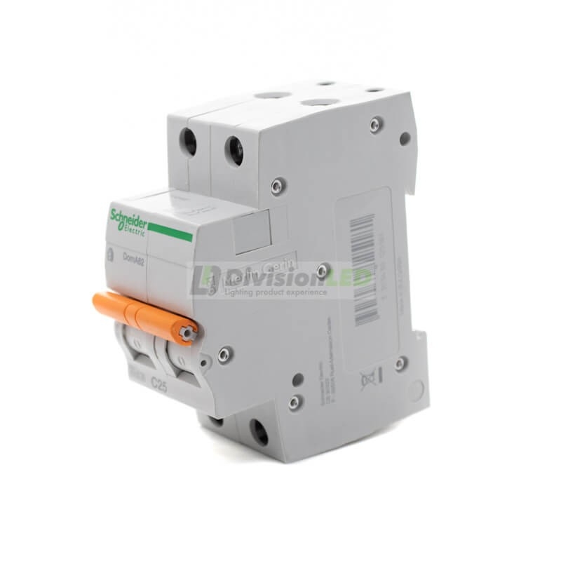 Schneider Domae 12518 Interruptor magnetotérmico 2P 25A C 6kA
