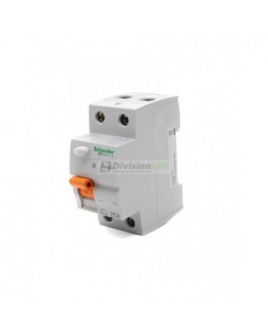 Schneider Domae 15244 Interruptor diferencial 2P 25A AC 30mA