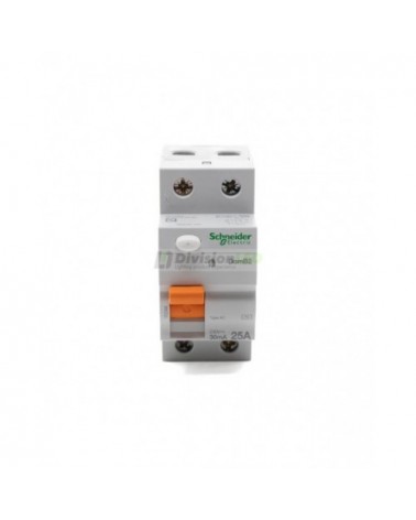 Schneider Domae 15244 Interruptor diferencial 2P 25A AC 30mA