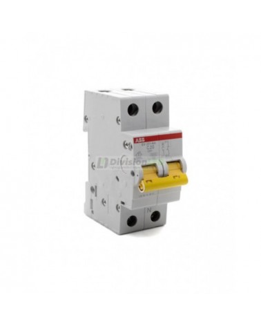 ABB SV201-C20NA Interruptor magnetotérmico 1P+N 20A C 6kA 2CDS211166R0204