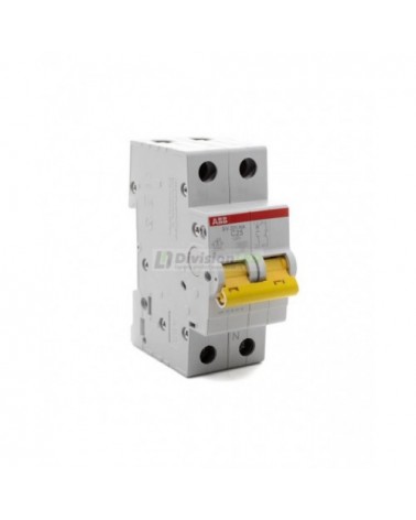 ABB SV201-C25NA Interruptor magnetotérmico 1P+N 25A C 6kA 2CDS211166R0254