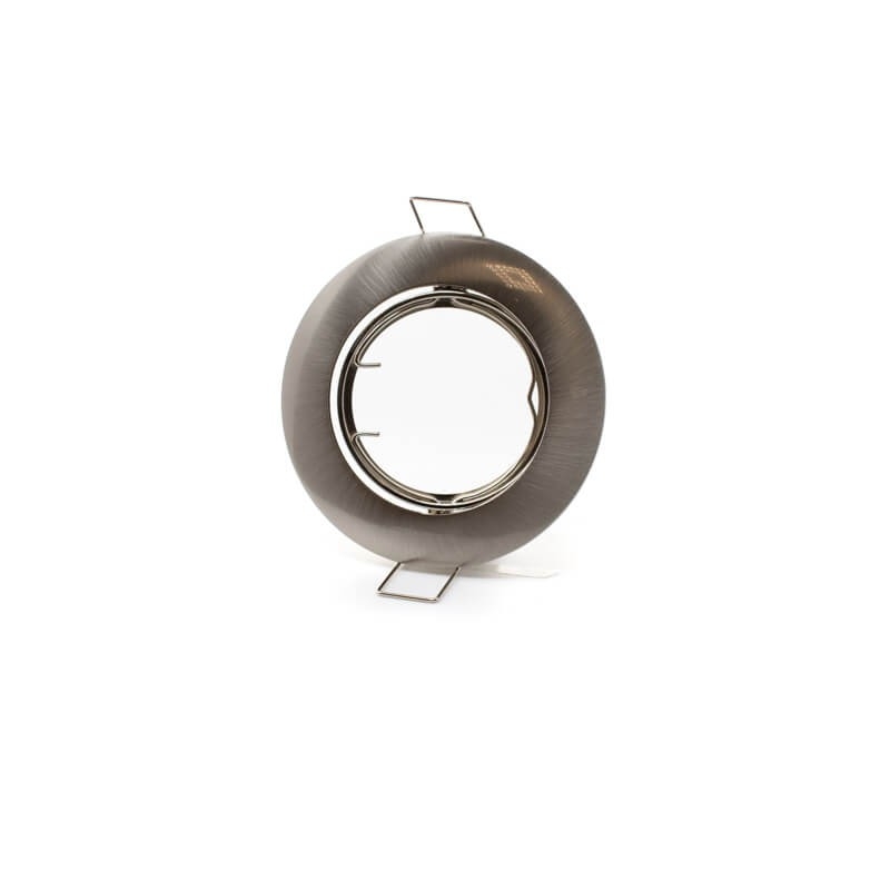 Aro circular basculante níquel - ¡descúbrelo en 360°! - DivisionLED