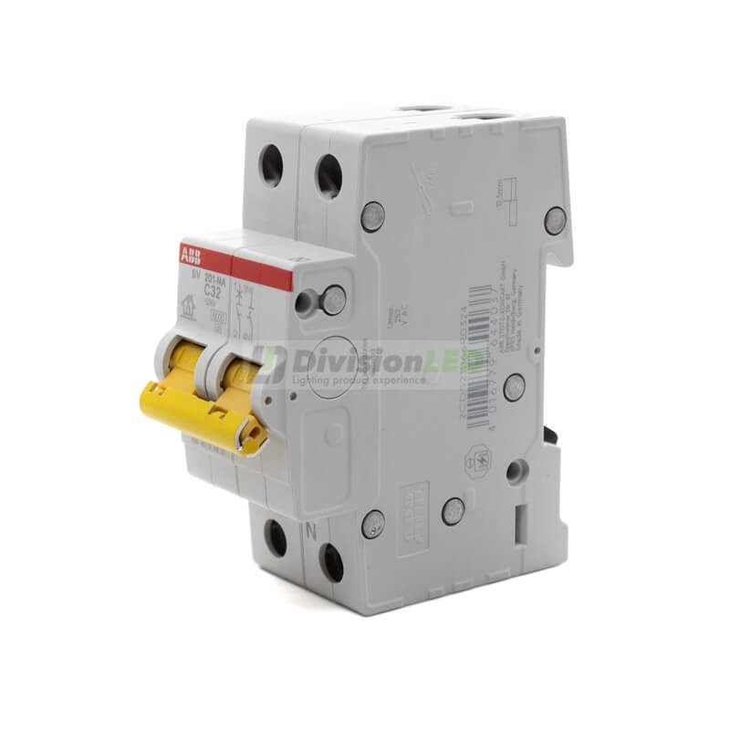 ABB SV201-C32NA Interruptor magnetotérmico 1P+N 32A C 6kA 2CDS211166R0324