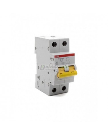 ABB SV201-C40NA Interruptor magnetotérmico 1P+N 40A C 6kA 2CDS111166R0404