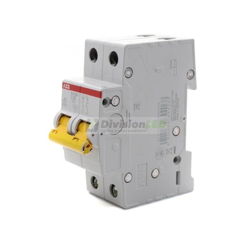 ABB SV202-C10 Interruptor magnetotérmico 2P 10A C 6kA 2CDS212066R0104