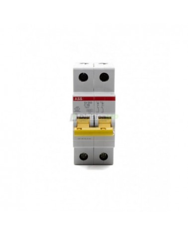 ABB SV202-C16 Interruptor magnetotérmico 2P 16A C 6kA 2CDS212066R0164