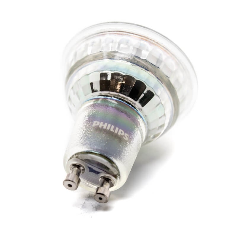 Lámpara Philips Corepro LEDspot CLA 4.6-50W GU10 36D - ¡en 360°! - DivisionLED